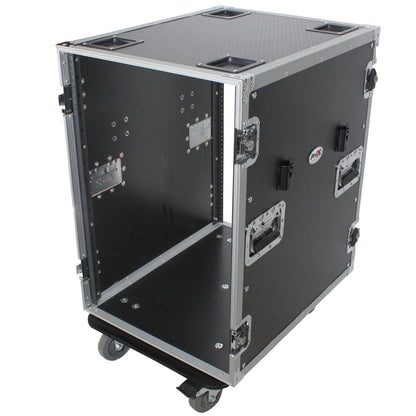 ProX T-16RSS24WDST 16U Rack ATA Flight Case With Side Tables