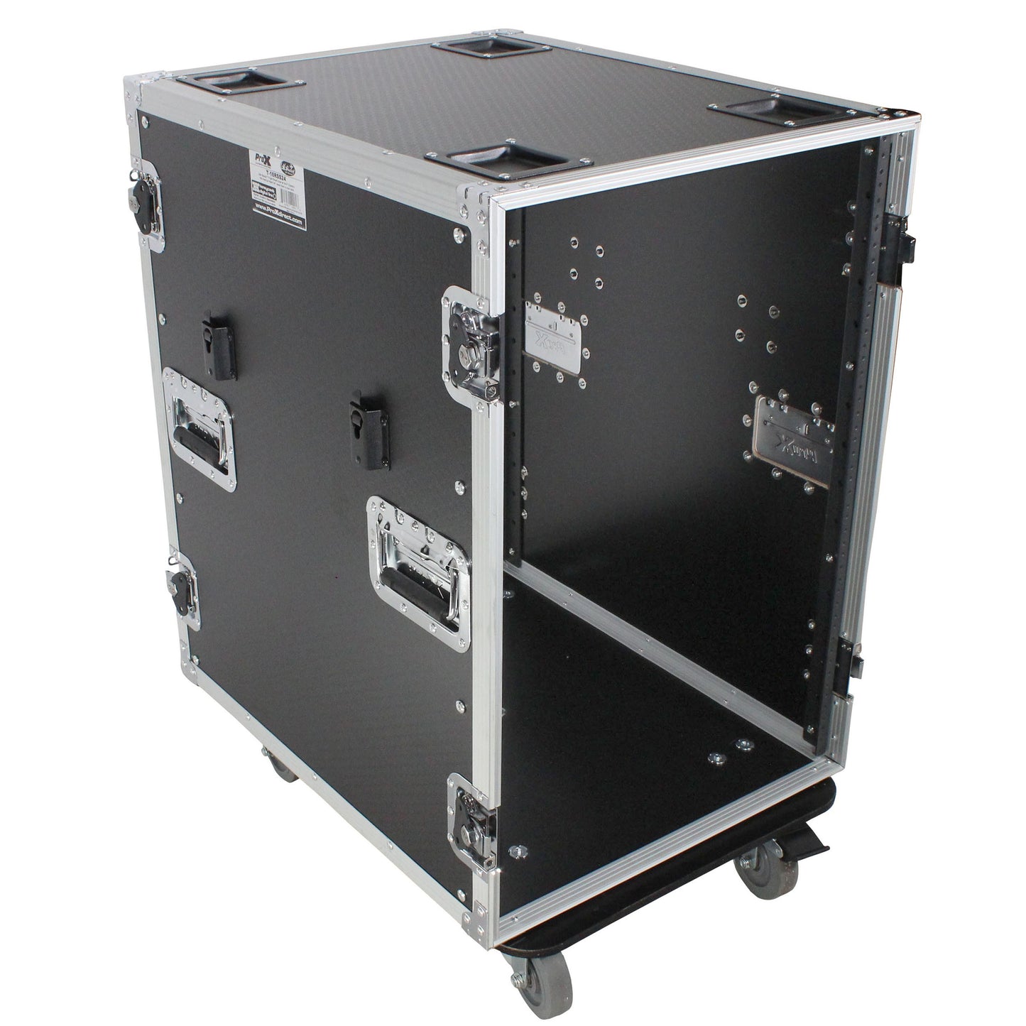 ProX T-16RSS24WDST 16U Rack ATA Flight Case With Side Tables