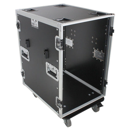 ProX T-16RSS24WDST 16U Rack ATA Flight Case With Side Tables