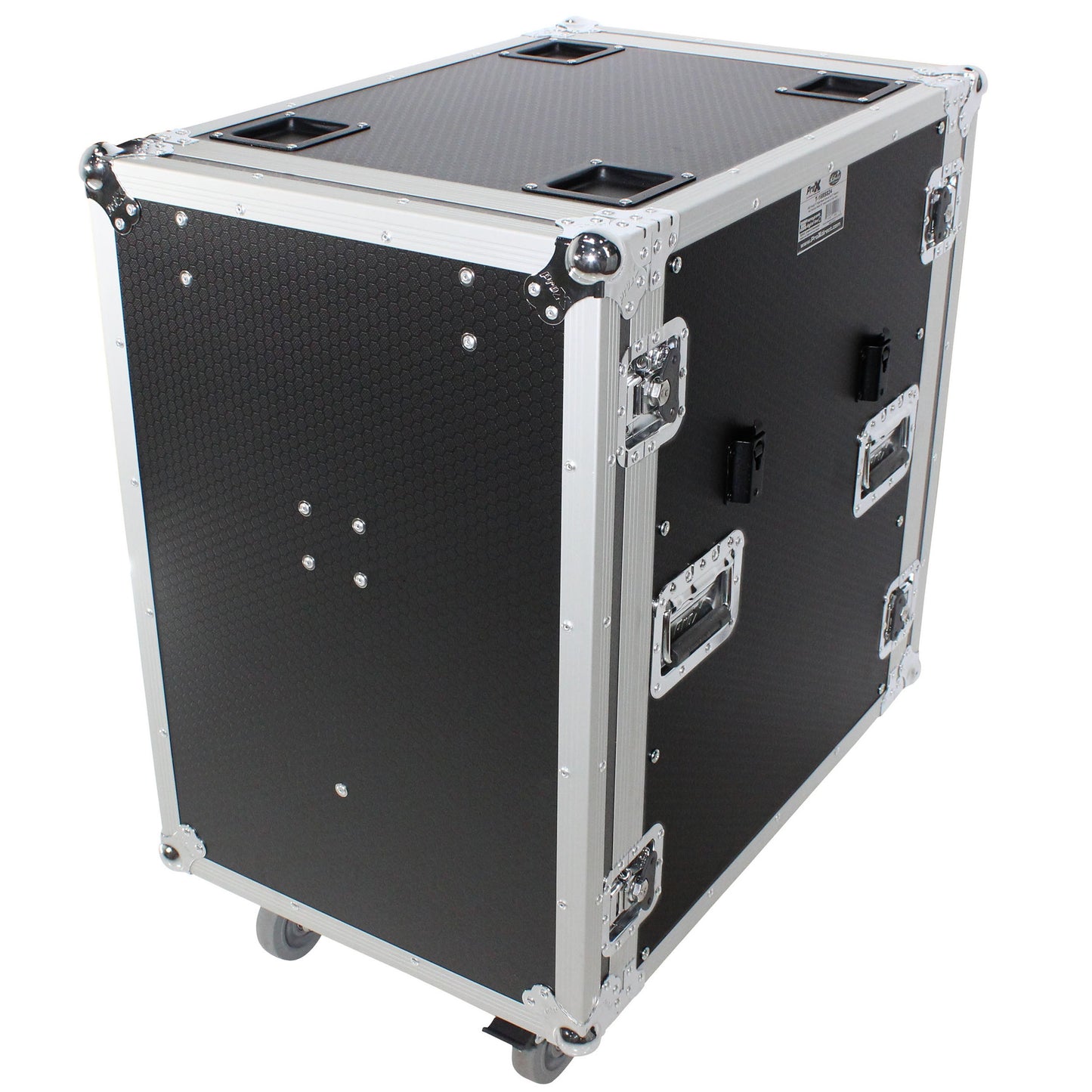 ProX T-16RSS24WDST 16U Rack ATA Flight Case With Side Tables