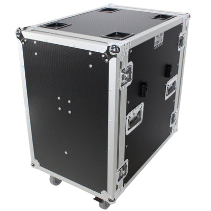 ProX T-16RSS24WDST 16U Rack ATA Flight Case With Side Tables