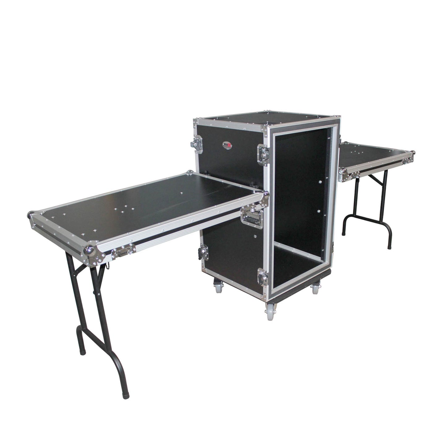 ProX T-18RSPWDST 18U Vertical Shockproof Amp Rack Case With Casters