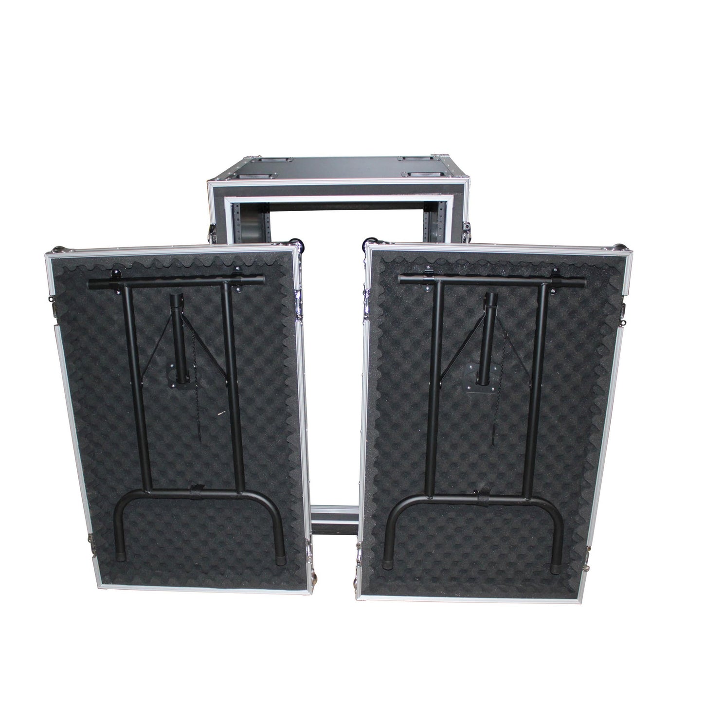 ProX T-18RSPWDST 18U Vertical Shockproof Amp Rack Case With Casters