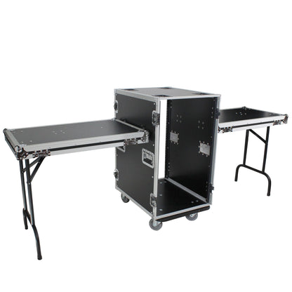 ProX T-18RSS24WDST 18U Rack Mount ATA Flight Case With Casters