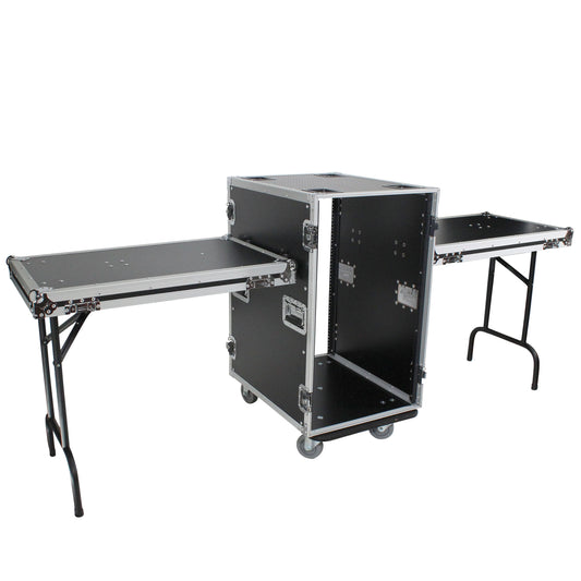 ProX T-18RSS24WDST 18U Rack Mount ATA Flight Case With Casters