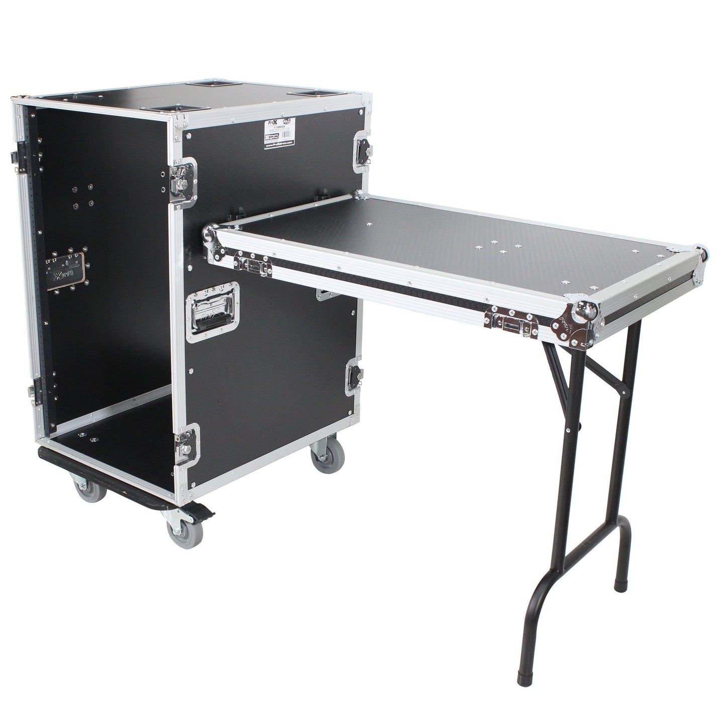 ProX T-18RSS24WDST 18U Rack Mount ATA Flight Case With Casters