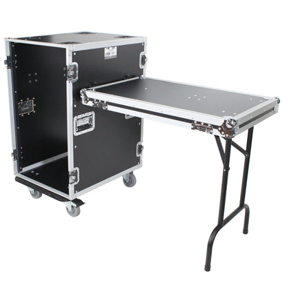 ProX T-18RSS24WDST 18U Rack Mount ATA Flight Case With Casters