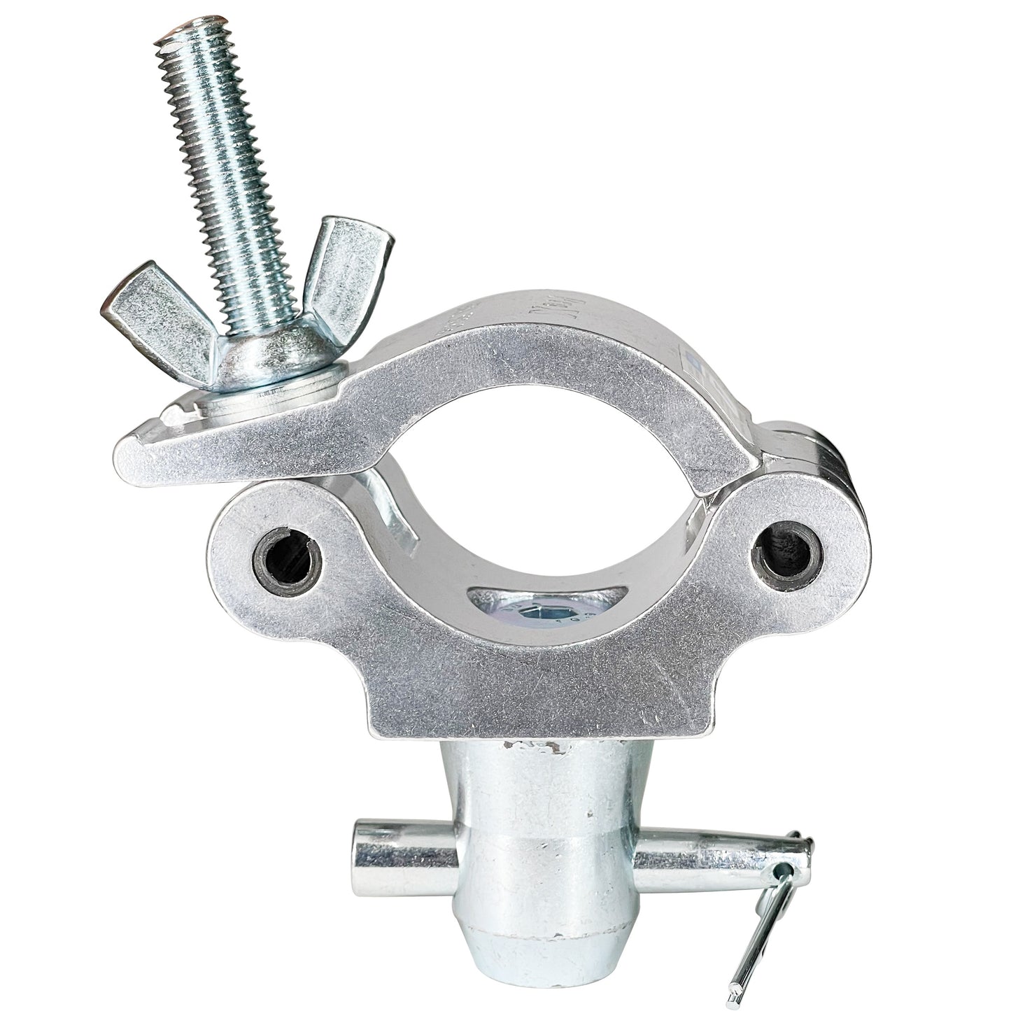 ProX Aluminum Pro Clamp with Half-Conical Connector for 2" Truss | M10 Threaded Bolt | 1102 lbs