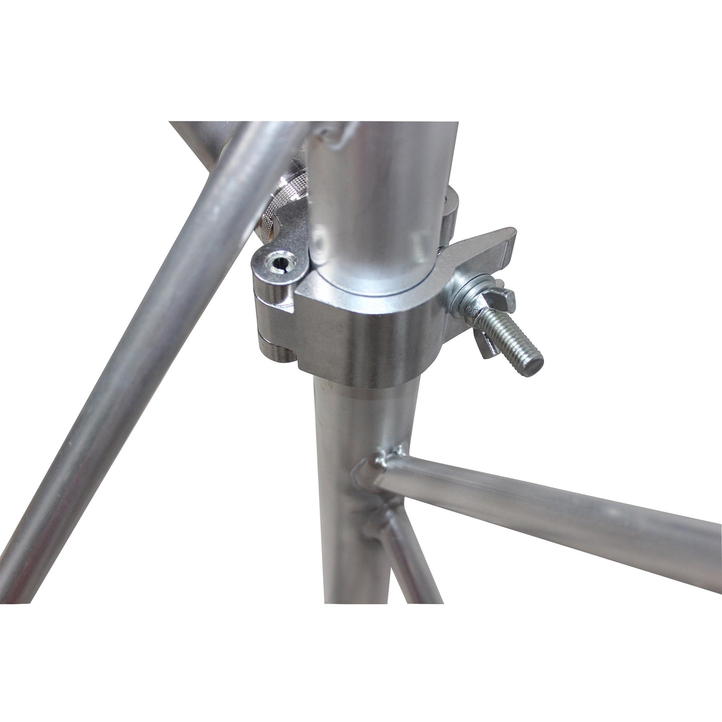 ProX Aluminum Pro Clamp with Half-Conical Connector for 2" Truss | M10 Threaded Bolt | 1102 lbs