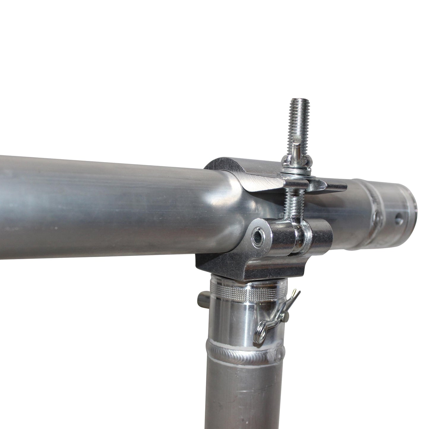 ProX Aluminum Pro Clamp with Half-Conical Connector for 2" Truss | M10 Threaded Bolt | 1102 lbs