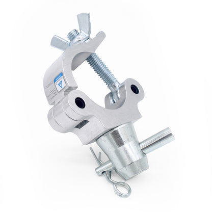 ProX Aluminum Pro Clamp with Half-Conical Connector for 2" Truss | Half Coupler | 660 lbs