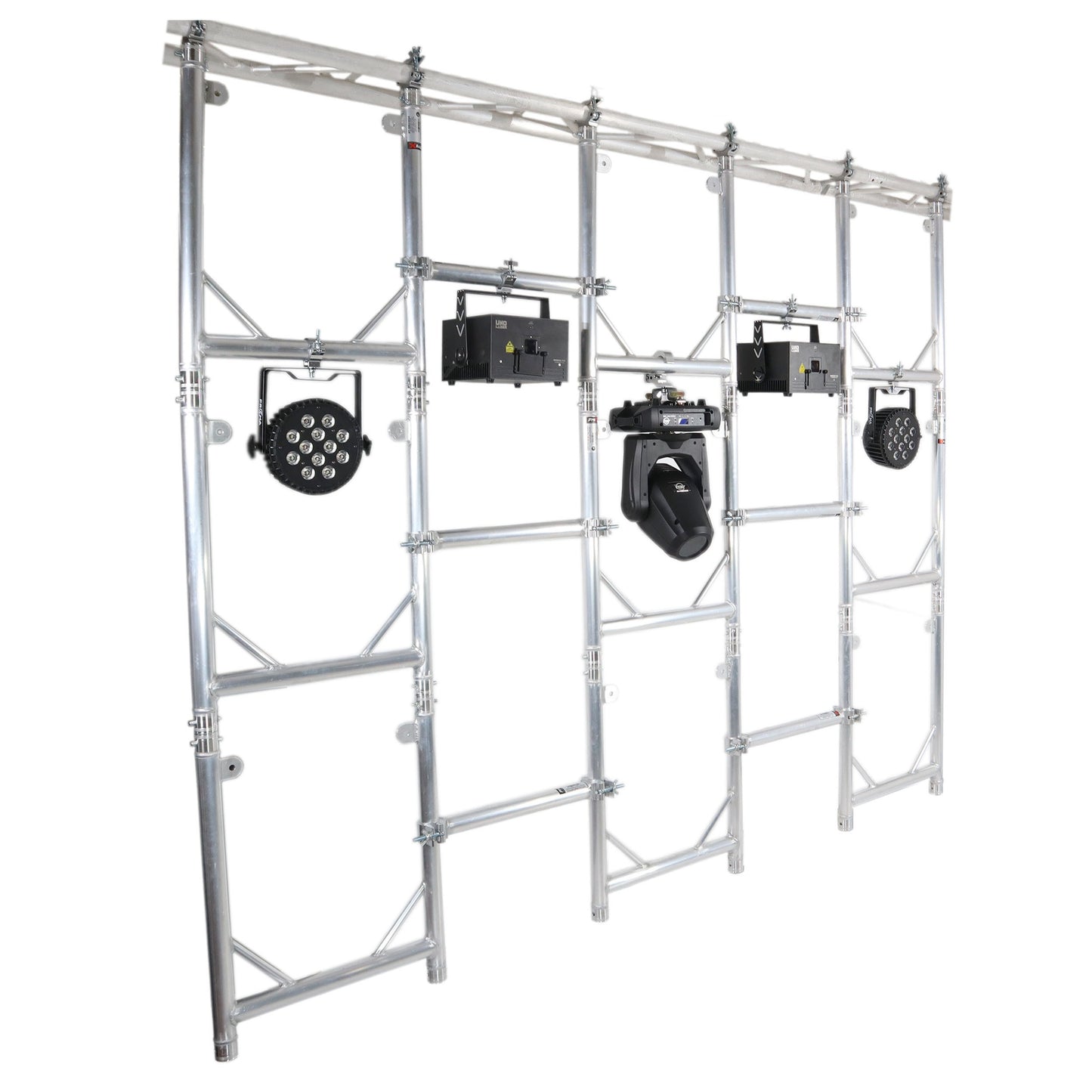 ProX Aluminum Pro Clamp with Half-Conical Connector for 2" Truss | Half Coupler | 660 lbs