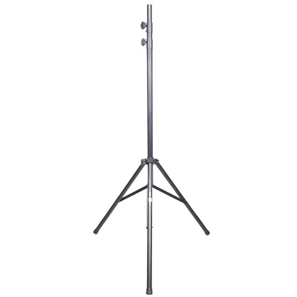 ProX Height Adjustable Lighting Stand Lightweight All-Metal DJ Stand | T-Bar with (2) Side Bars | 12 ft | 100 lbs