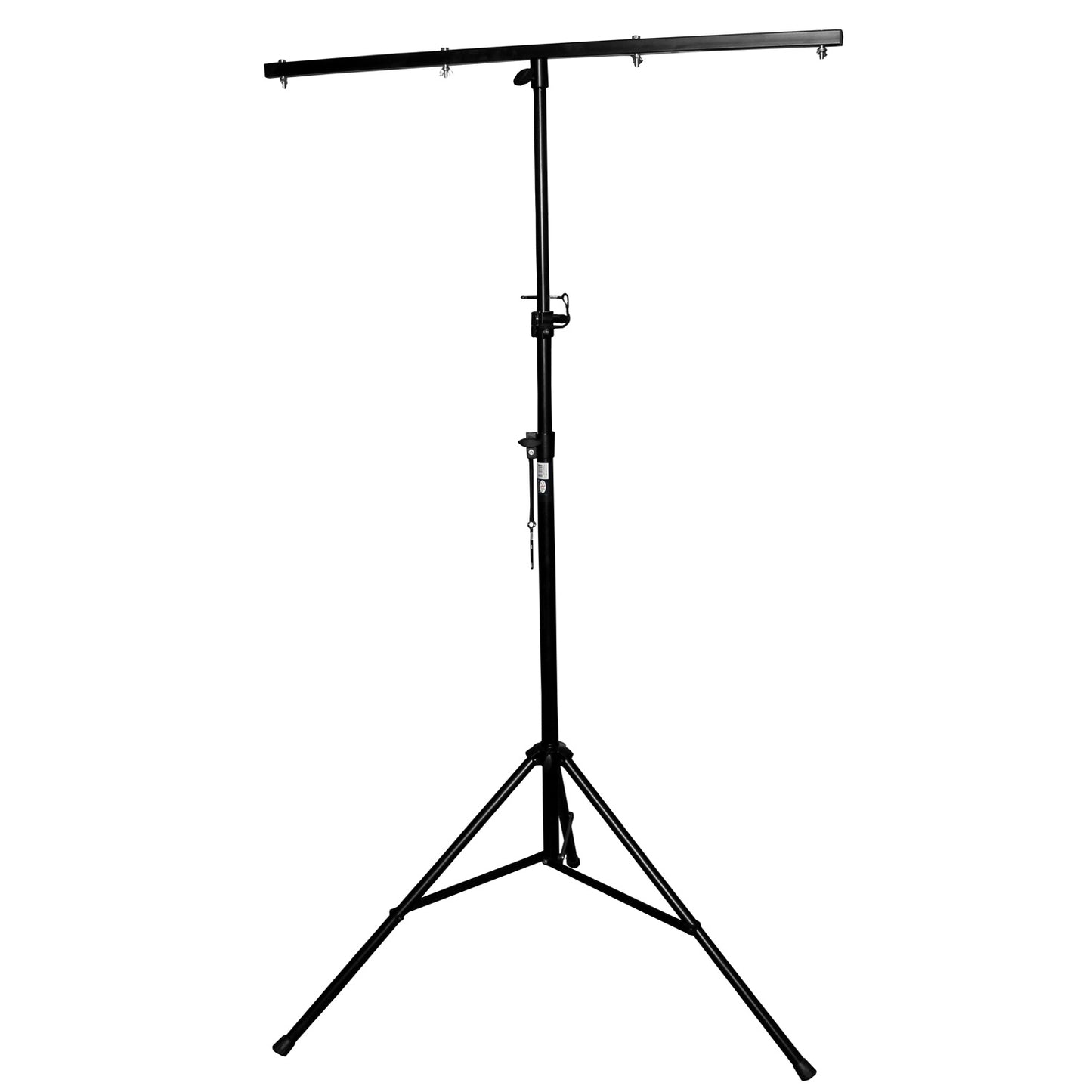 ProX Height Adjustable Lighting Stand Lightweight All-Metal DJ Stand | Square T-Bar with 4 Hanging Points | 9 ft | 50 lbs