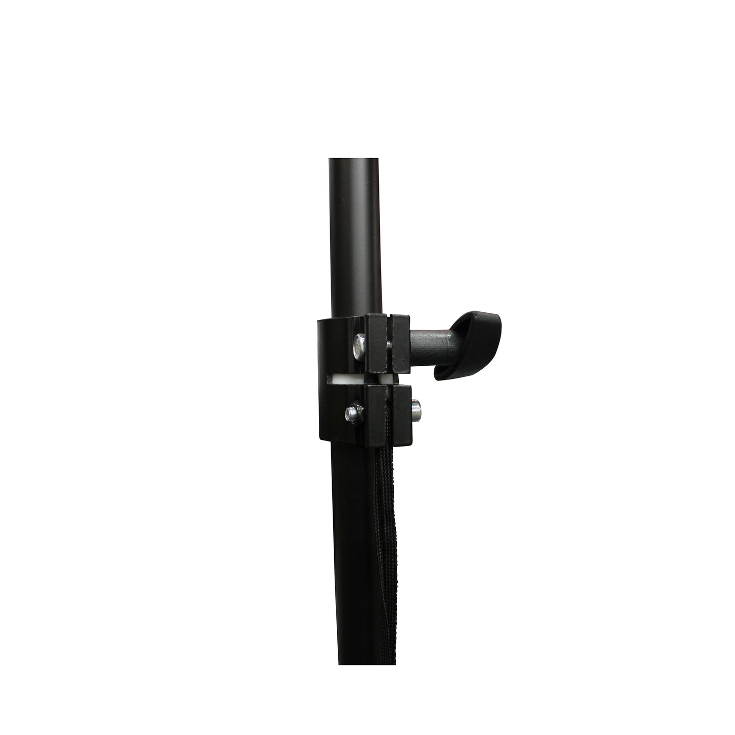 ProX Height Adjustable Lighting Stand Lightweight All-Metal DJ Stand | Square T-Bar with 4 Hanging Points | 9 ft | 50 lbs