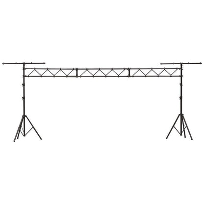 ProX Height Adjustable Lighting Stand System with Truss For DJ and Live Events | I-Beam | Manual | 12 ft