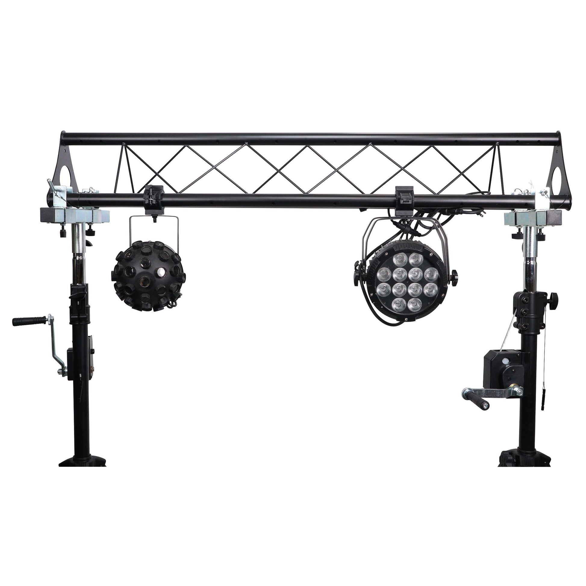 74498_ProX-Height-Adjustable-Lighting-Stand-System-with-Truss-For-DJ-and-Live-Events-_-Triangle-_-Crank-_-10-ft_ALT18sqr
