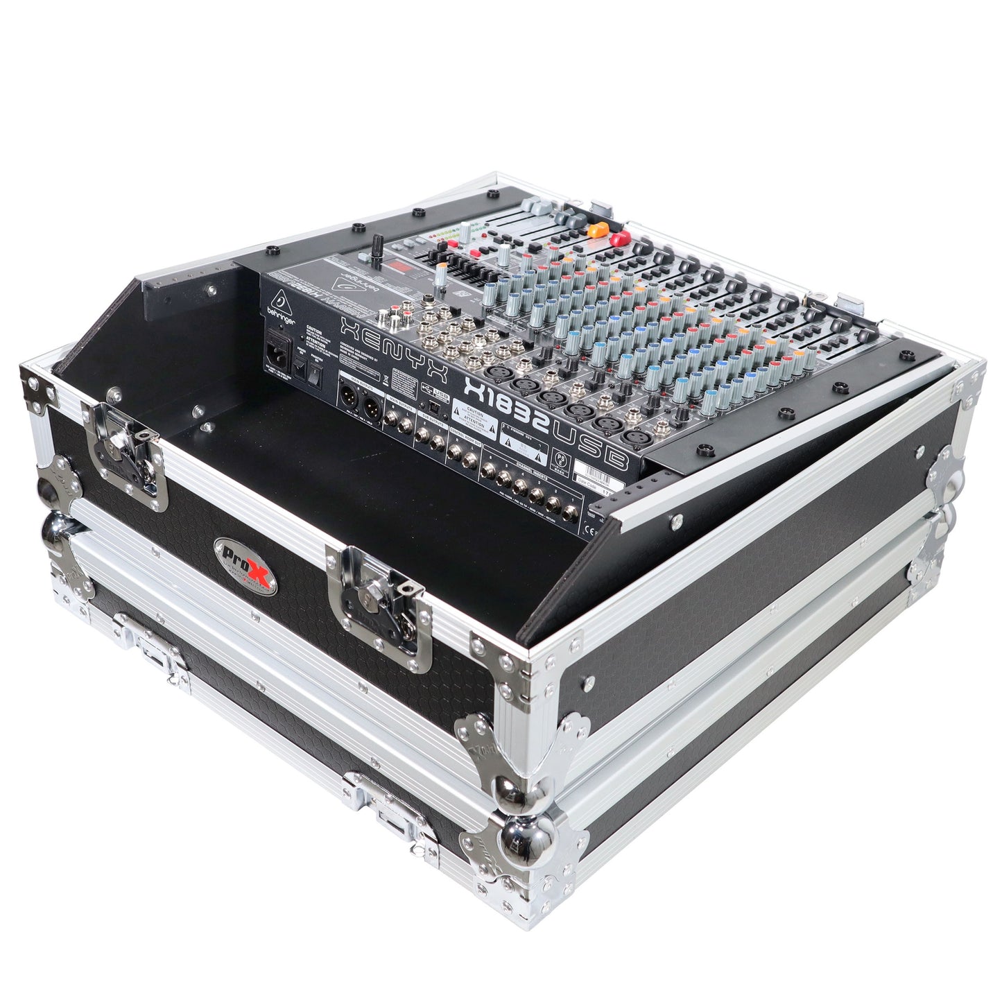 ProX T-MC 10U Topload 19" Rack Mixer DMX Flight Case