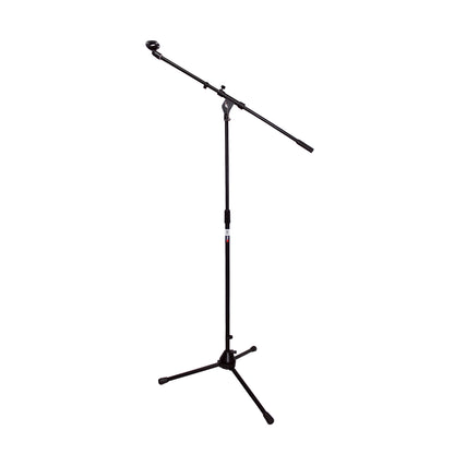ProX Microphone Stand Compact Stable Mic Support | Tripod | 30 in Boom | 36"-66"