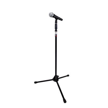 ProX Microphone Stand Compact Stable Mic Support | Tripod | 30 in Boom | 36"-66"