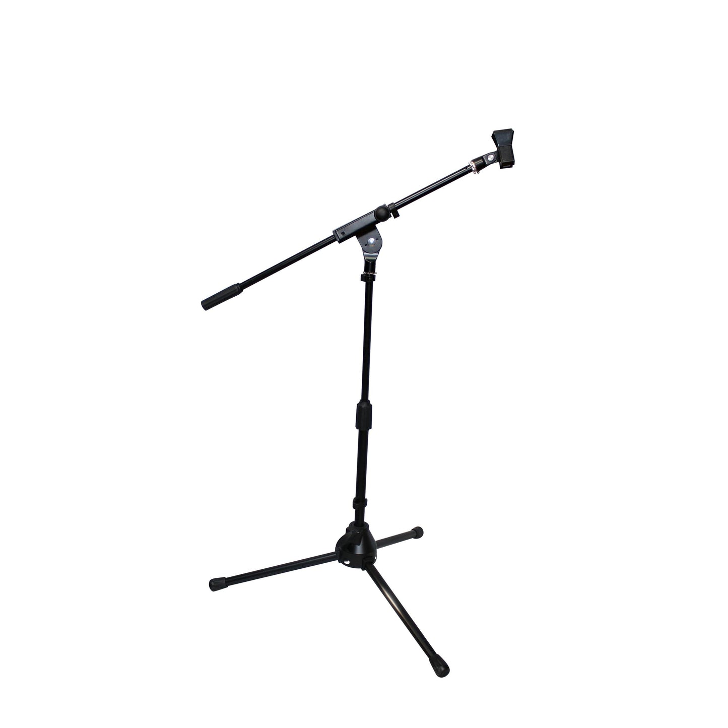 ProX Microphone Stand Compact Stable Mic Support | Tripod | 22 in Boom | 18"-28"