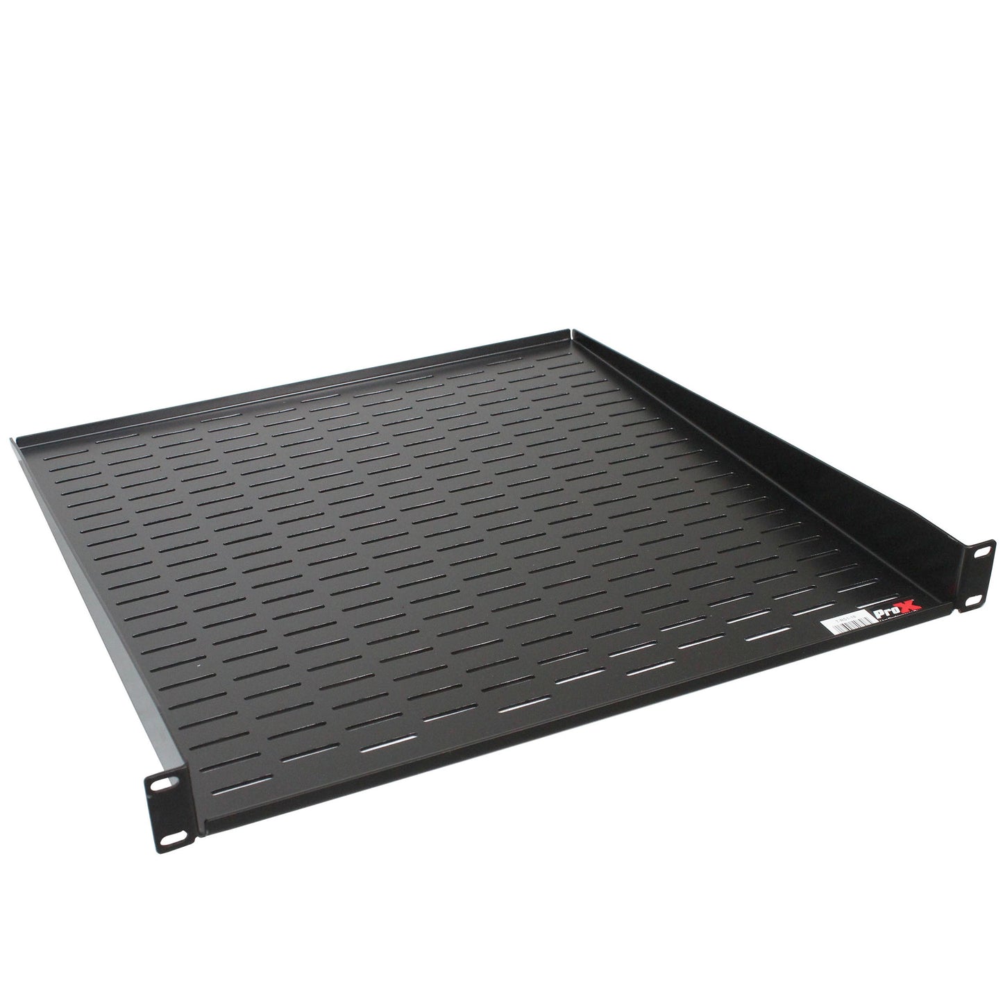 ProX Rack Mount Shelf Cold-Rolled Steel Universal 19" Rack Shelf | 1U | 18 in