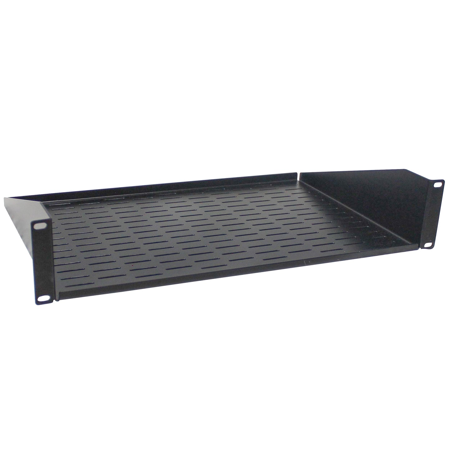 ProX Rack Mount Shelf Cold-Rolled Steel Universal 19" Rack Shelf | 2U | 12 in