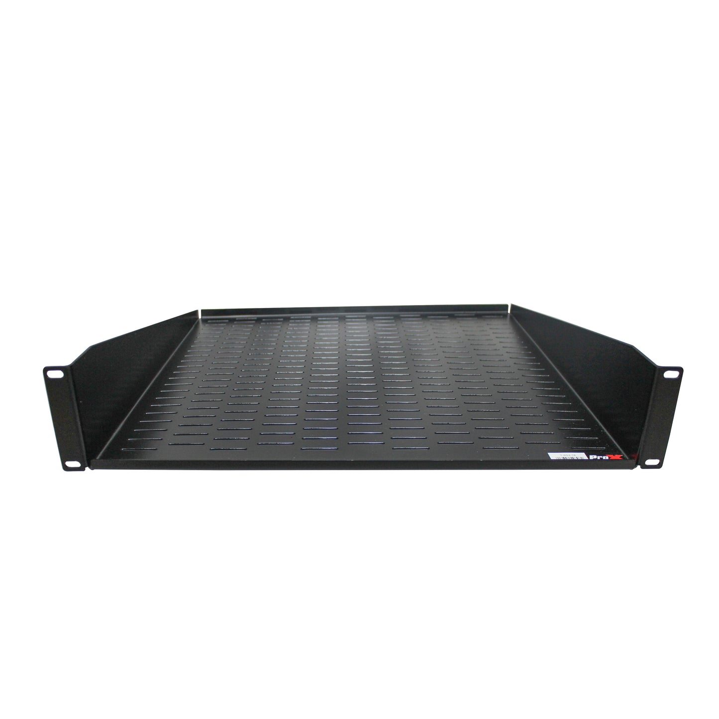 ProX Rack Mount Shelf Cold-Rolled Steel Universal 19" Rack Shelf | 2U | 18 in