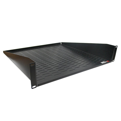 ProX Rack Mount Shelf Cold-Rolled Steel Universal 19" Rack Shelf | 2U | 18 in