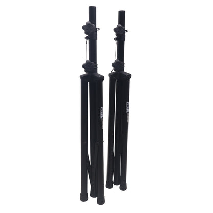 ProX Heavy Duty Speaker Tripod Stand | Set of 2 With Bag | 100 lb | 44"-72"