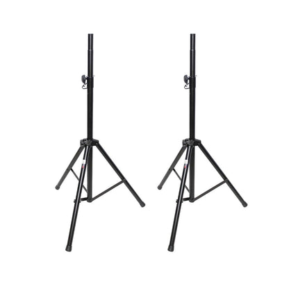 ProX Heavy Duty Speaker Tripod Stand | Set of 2 With Bag | 120 lb | 44"-72"