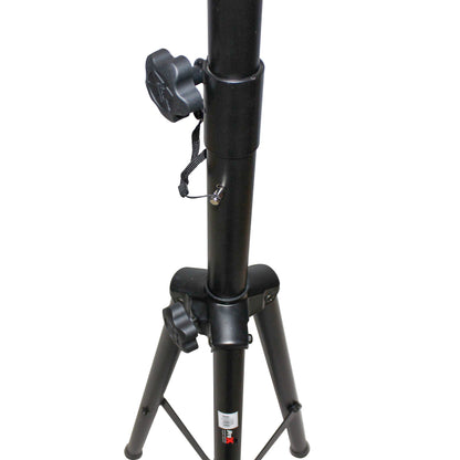 ProX Heavy Duty Speaker Tripod Stand | Set of 2 With Bag | 120 lb | 44"-72"