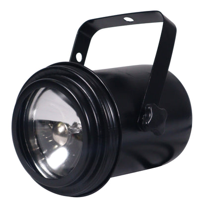 ProX TS-5 PAR36 Pin Spot Lamp and Bulb Fixture for DJ Stage
