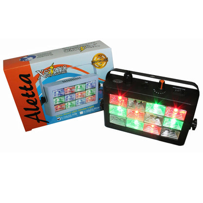 ProX Palm Sized Aletta LED Strobe Light Compact Auto Strobe | RGB