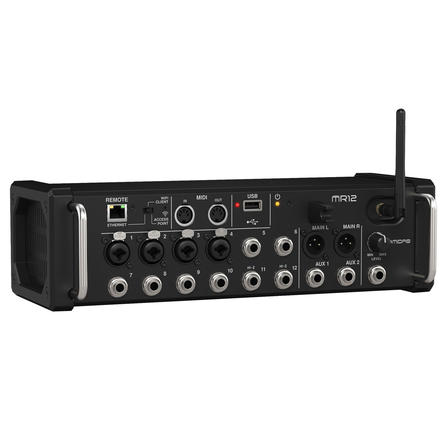 Midas MR12 12-Channel Portable Digital Mixer