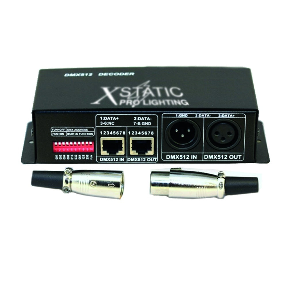 ProX X-DMX3CH DMX Decoder Controller for LED Lighting