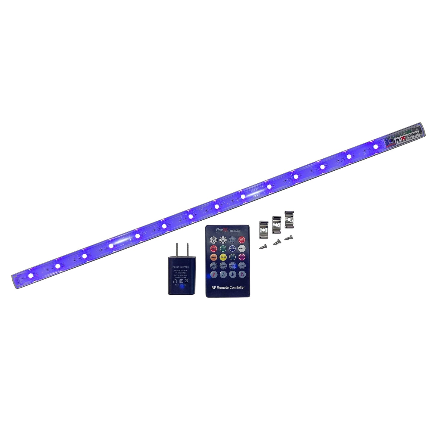 ProX X-GLOLITE20 GloLite 20" RGB LED Accent Strip Light