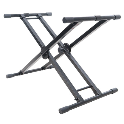 ProX Keyboard Stand Accessories Steel Mesh Work Surface | X-Style Stand with Dual-Locking