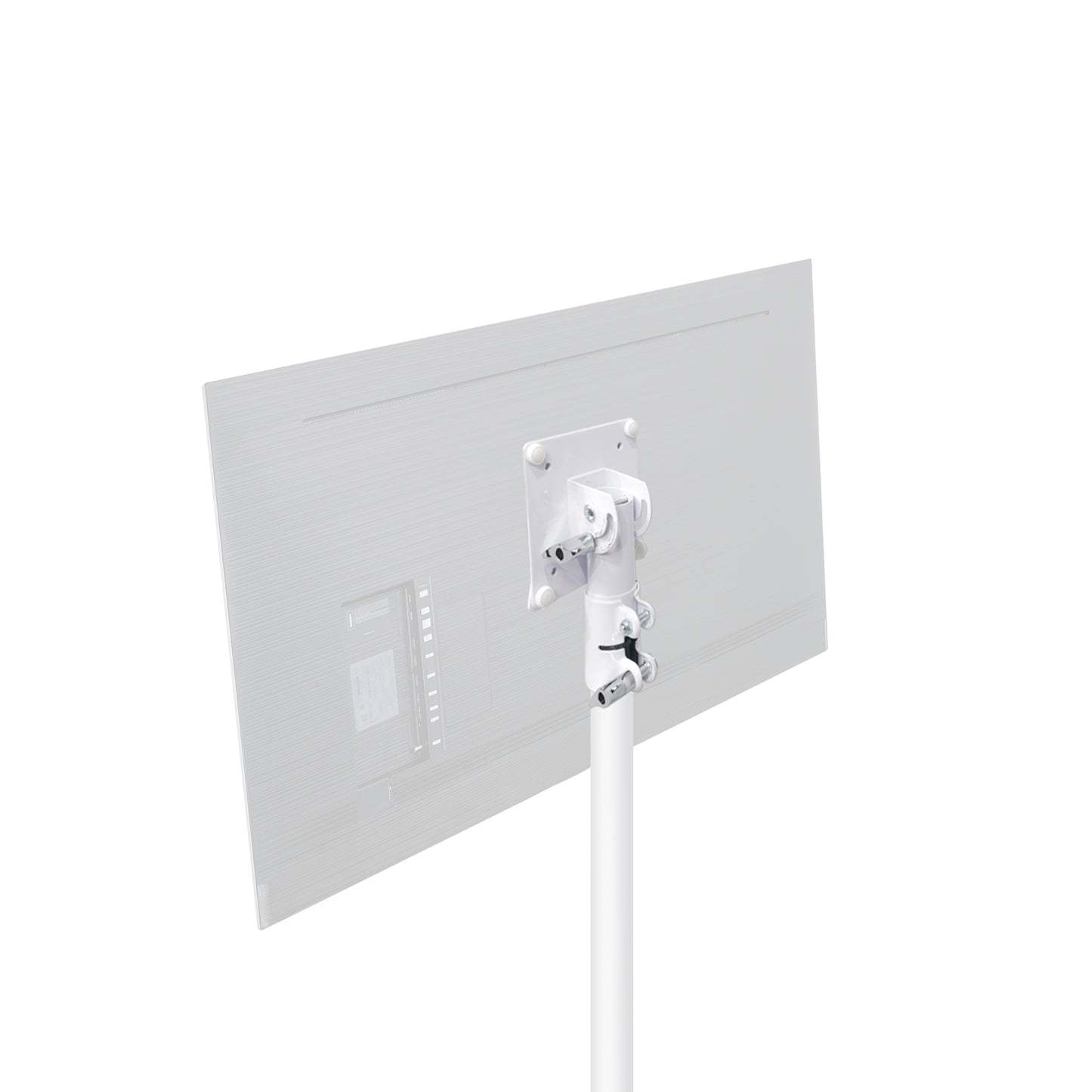 ProX Universal Laptop Tray + VESA Monitor Mounting Bracket for Stands | White