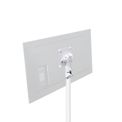 ProX Universal Laptop Tray + VESA Monitor Mounting Bracket for Stands | White
