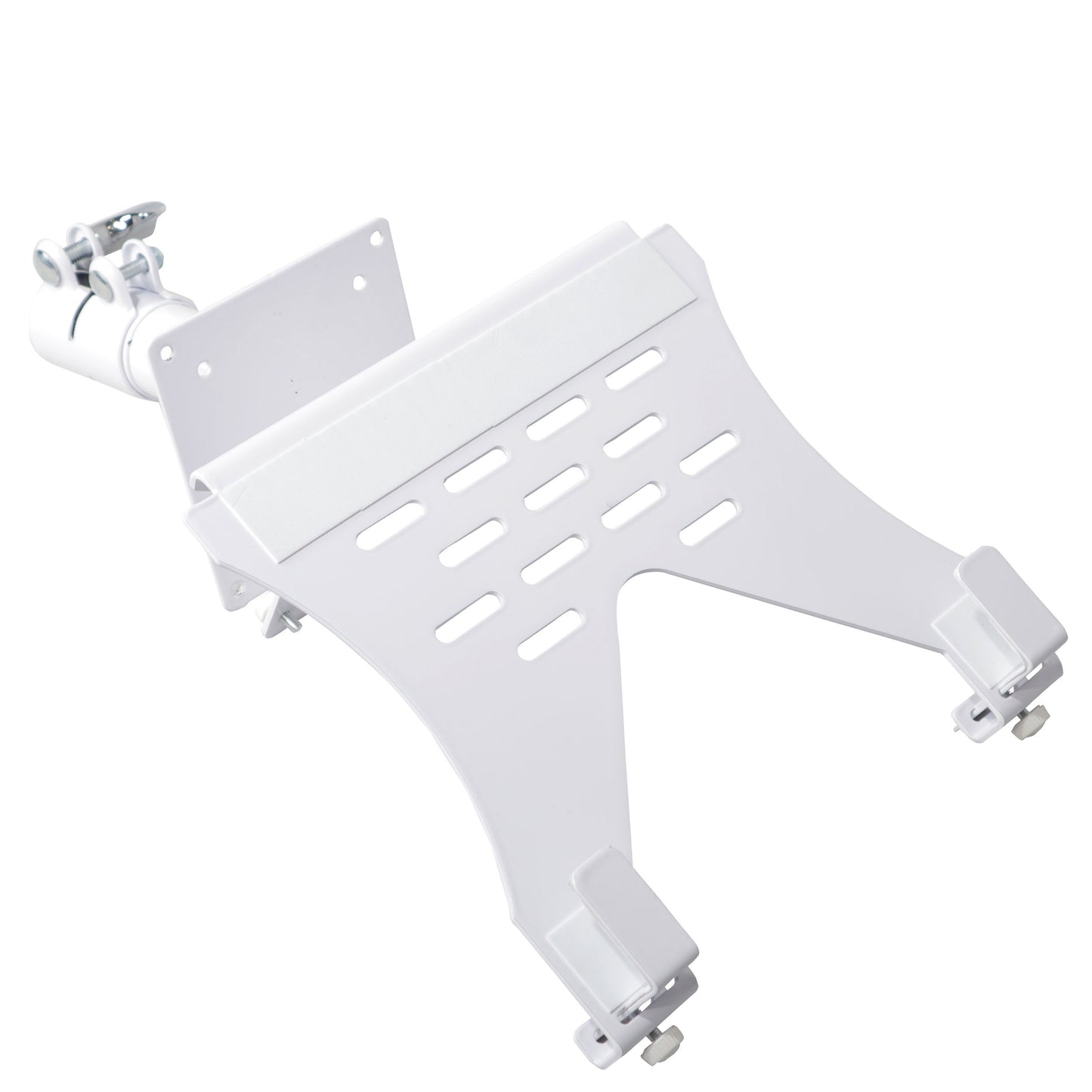 ProX Universal Laptop Tray + VESA Monitor Mounting Bracket for Stands | White