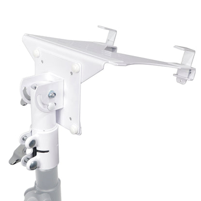 ProX Universal Laptop Tray + VESA Monitor Mounting Bracket for Stands | White