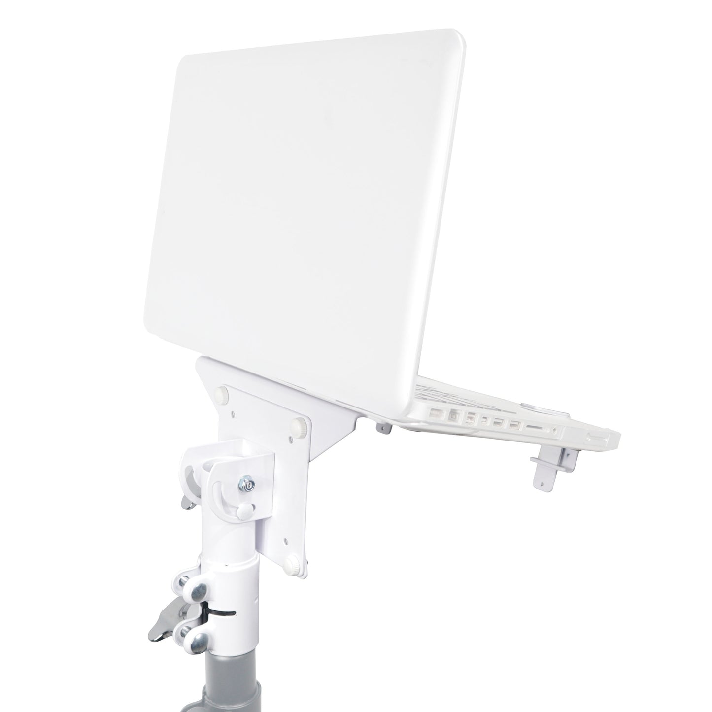 ProX Universal Laptop Tray + VESA Monitor Mounting Bracket for Stands | White