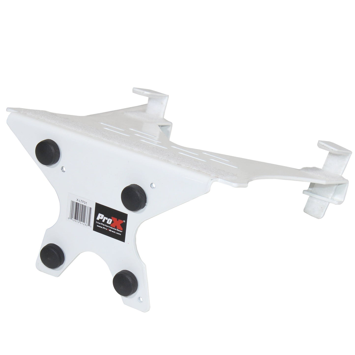 ProX Universal Laptop Tray + VESA Monitor Mounting Bracket for Stands | White