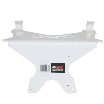 ProX Universal Laptop Tray + VESA Monitor Mounting Bracket for Stands | White
