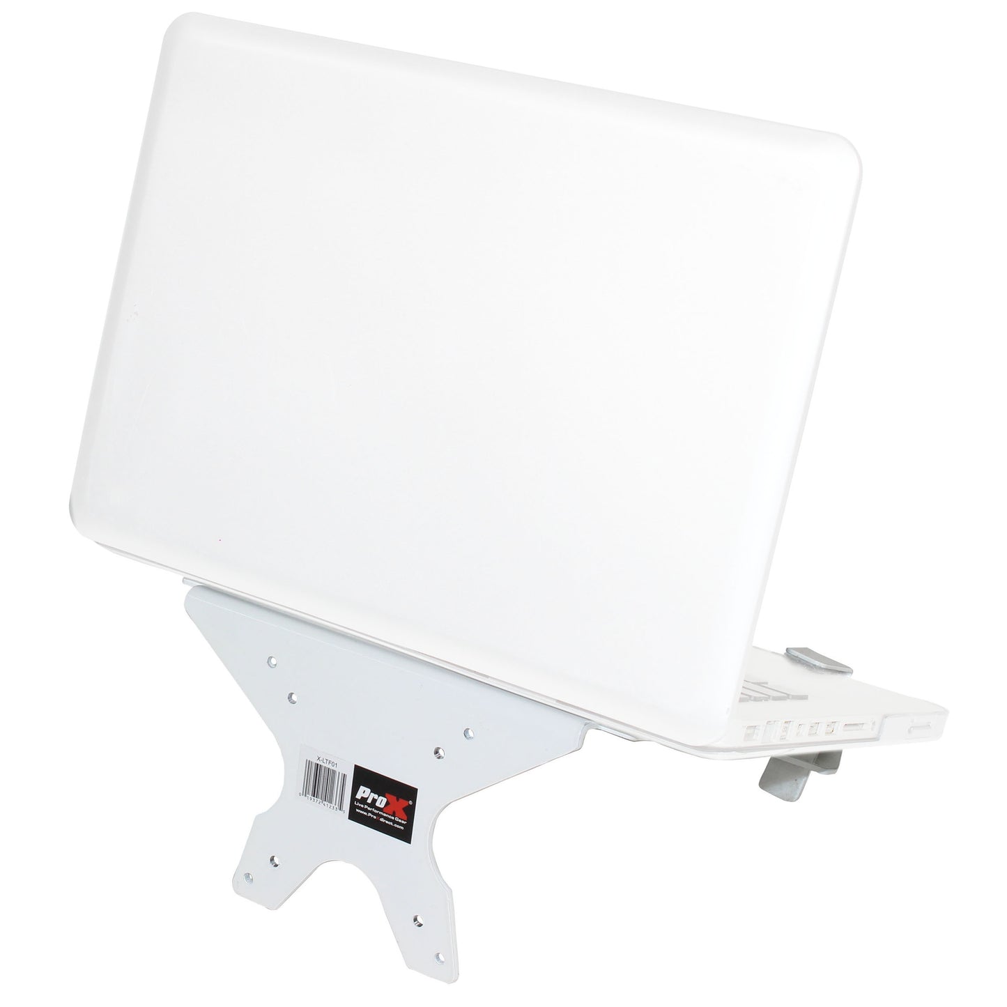ProX Universal Laptop Tray + VESA Monitor Mounting Bracket for Stands | White