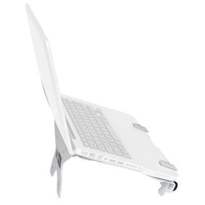 ProX Universal Laptop Tray + VESA Monitor Mounting Bracket for Stands | White