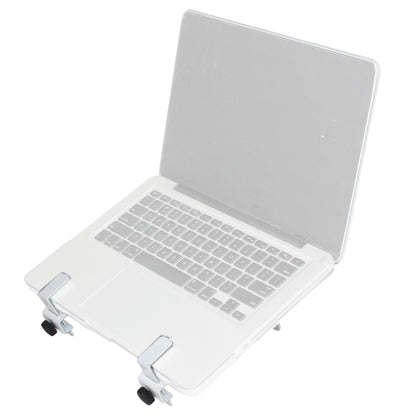 ProX Universal Laptop Tray + VESA Monitor Mounting Bracket for Stands | White