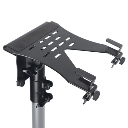 ProX Universal Laptop Tray + VESA Monitor Mounting Bracket for Stands | Black