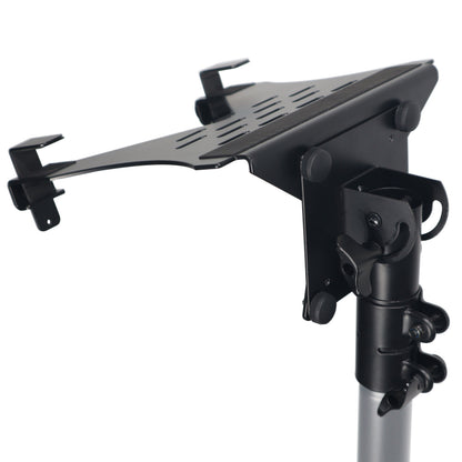 ProX Universal Laptop Tray + VESA Monitor Mounting Bracket for Stands | Black